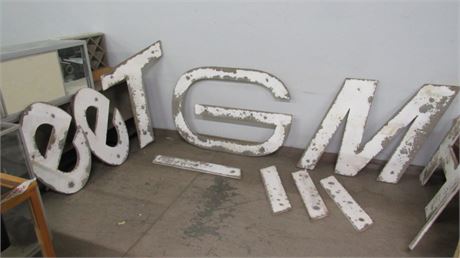 3' Wood Letters