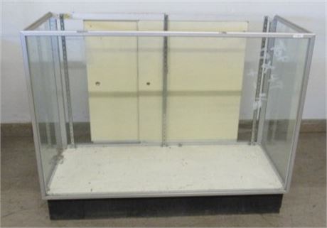 Display Case - Missing Top Glass - 48x20x38