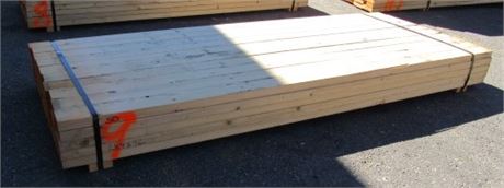 2x4x92 Lumber 50 pc - Bunk #9