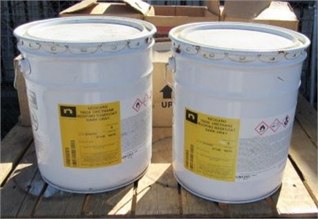 2 5 gallon Pails Roofing Basecoat