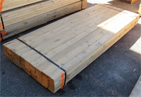 2x4x92 Lumber 50 pc - Bunk #1