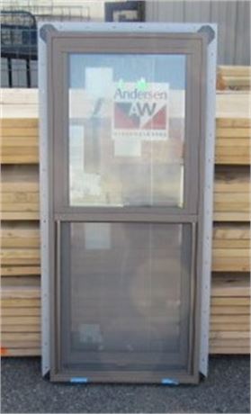 Anderson Single Hung Window, Terratone Sand - 53.5x23.5