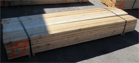 2x4x8' Lumber 56 pc - Bunk #19