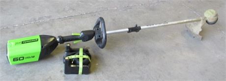 Greenworks Pro 60v Line Trimmer w/ Charger