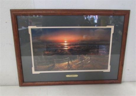 Matted and Framed "Best Friends" Print by Terry Redlin - 26x18