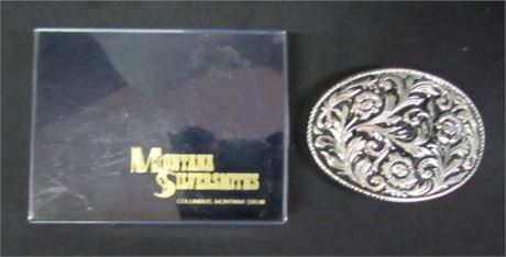 Montana Silversmiths Belt Buckle