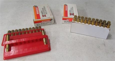 Approx. 32 Rounds Winchester Silver Tip Ammo...32rds