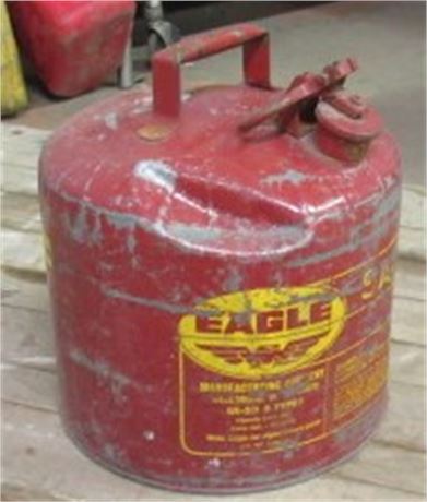 Metal Gasoline Safety Can