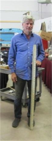 Surveyor's Grade Rod - 16'4.5" Fully Extended.