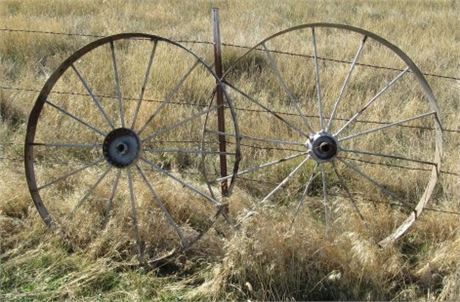 2 Wagon/Implement Wheels - 45"