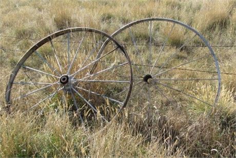 2 Wagon/Implement Wheels