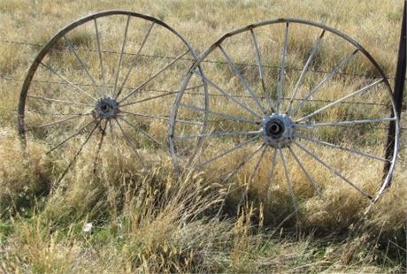 2 Wagon/Implement Wheels - 52"