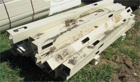 Vinyl Fence Post Covers - 8'x5"x5" - Approx. 15 pieces