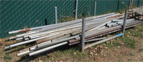 Steel Pipe w/ Rack - 1.2"-2" Diameter