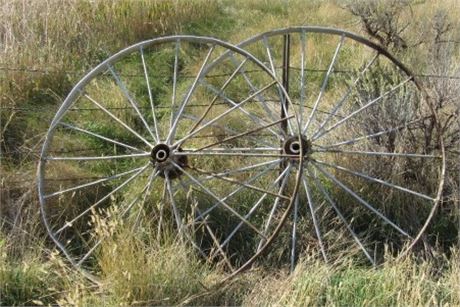 2 Wagon/Implement Wheels