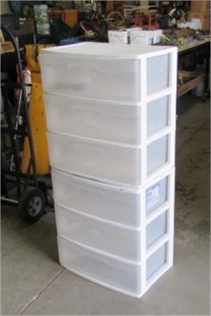 2 Stackable 3 Drawer Storage Units