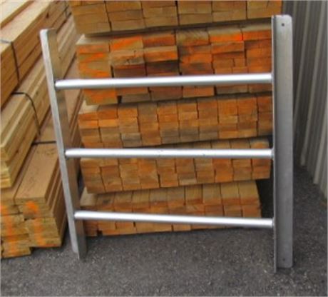 Heavy Duty Aluminum Safety Barrier - 42x42