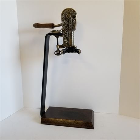 Pewter Connoisseur Wine Opener and Granite Stand