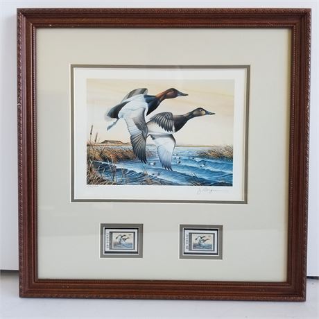 Jim Borgreen Signed & Numbered MT 1996 Duck & Stamp Print