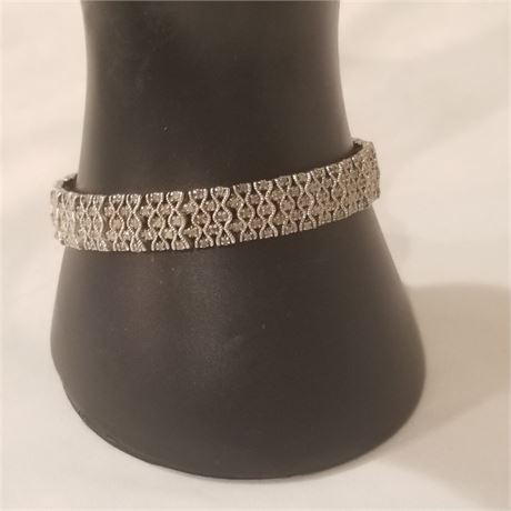 Sterling Silver Fancy Bracelet