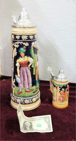 Genuine German Beer Steins