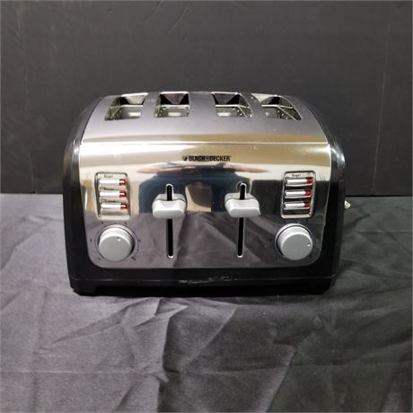 4 Slice Stainless Toaster