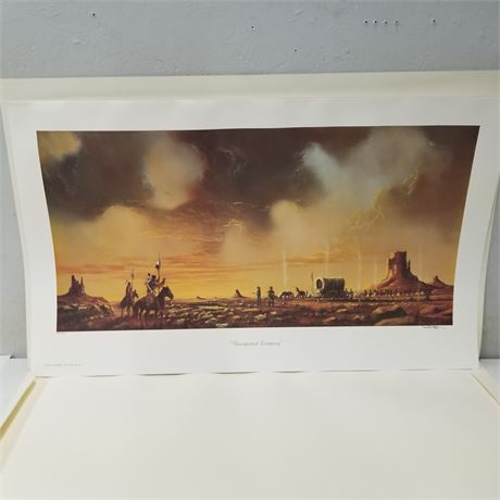 Don Griffiths Signed & Numbered Print "Unexpected Company"