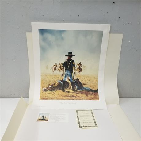 Don Griffiths Signed & Numbered Print "They Stood Their Ground"