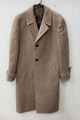 Clean Mens Wool Coat...Sz M