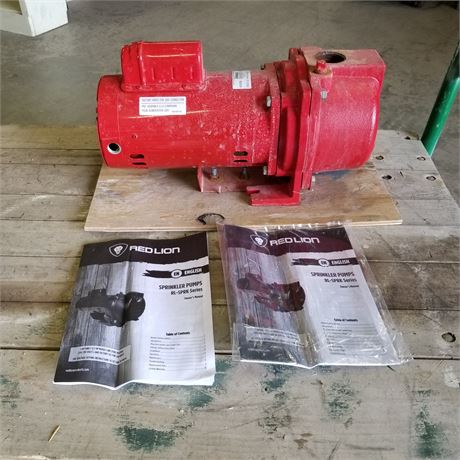 Red Lion RN-Sprk Series Pump....Needs Seal