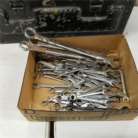 Assorted Large & Small Wrenches