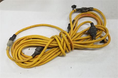 Industrial In Line Multi Tap Power Cord