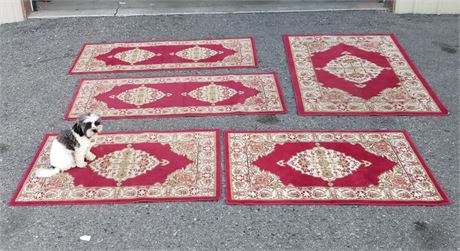 Assorted Sizes Matching Area Rugs