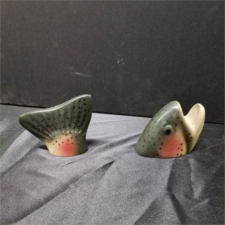 Trout Salt & Pepper Shakers