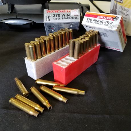 34 Rounds 270 WIN Ammunition