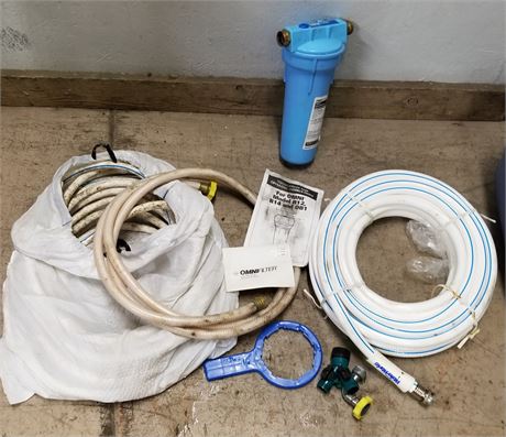 Omni Water Filter w/ Hose & Tote