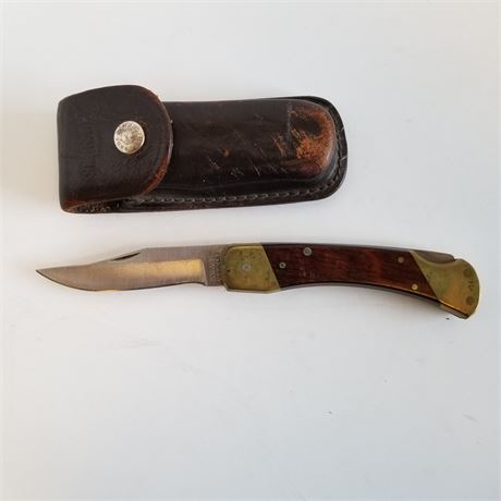 Shrade Folding Knife w/ Case