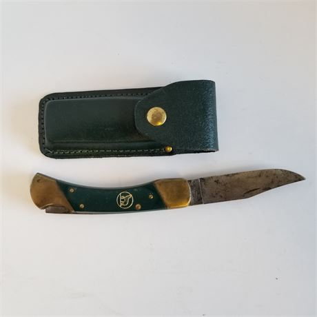 Coyote Folding Knife w/ Case