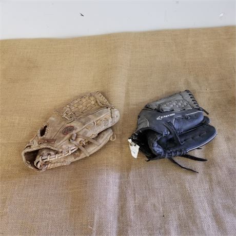 2 Baseball Gloves