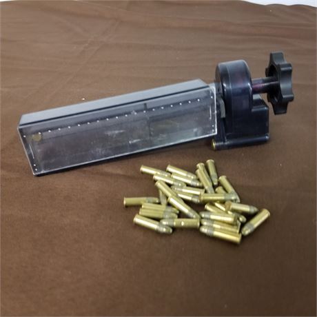 .22 cal Speed Loader with Live Rounds