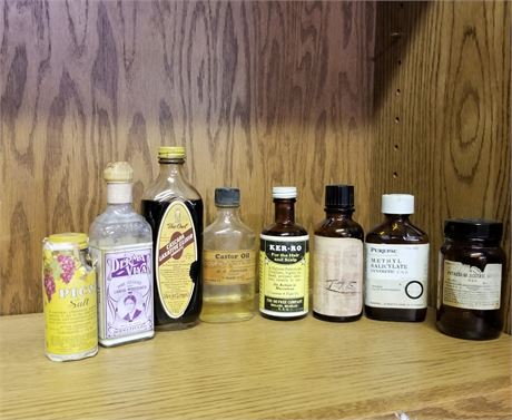 Vintage Collectible Apothecary Items