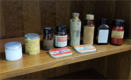 Vintage Collectible Apothecary Items (New Old Stock)