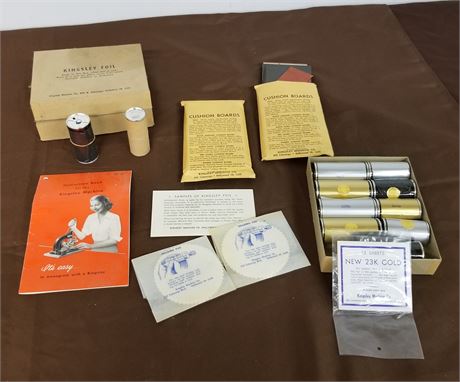 Very Cool Vintage Foil & Kingsley Monogram Kit (No Press)