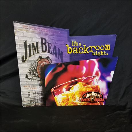 Retro Metal Jim Beam Sign