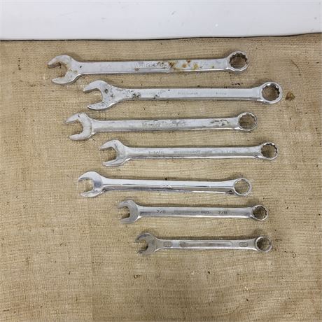 Assorted Large Wrenches