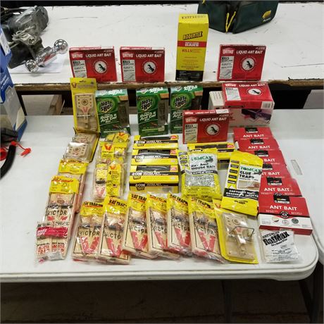 Large Assortment of Rodent Repellant Items