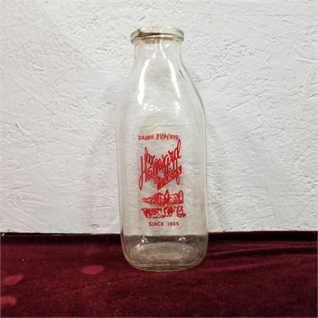Vintage Hayward Farms Milk Bottle