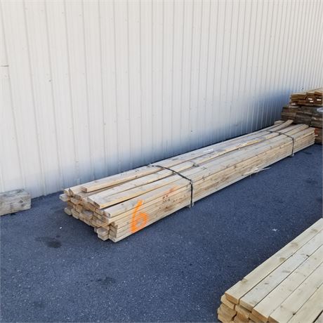 2x4x16 Lumber...64pc Bunk #6