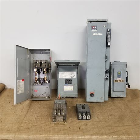 Assorted Electrical Circuit Boxes