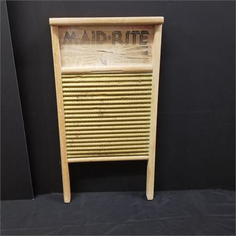 Vintage Maid-Rite Wash Board